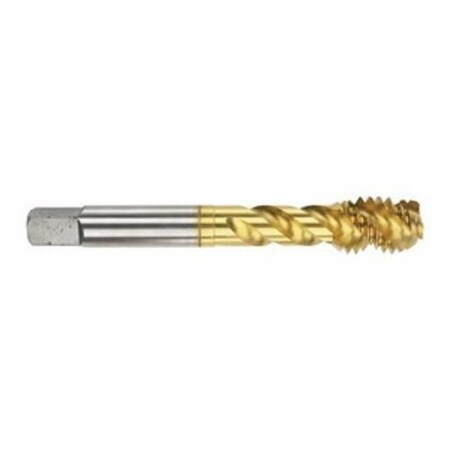 Spiral Flute Tap, Oversized, Series 2091G, Imperial, UNC, 1024, SemiBottoming Chamfer, 3 Flutes,